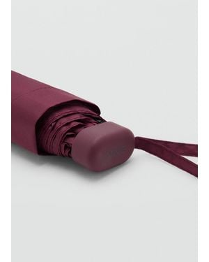 Mango Mini Folding Umbrella - Red