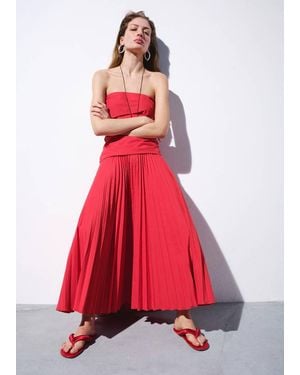 Mango Padded Sandal - Red