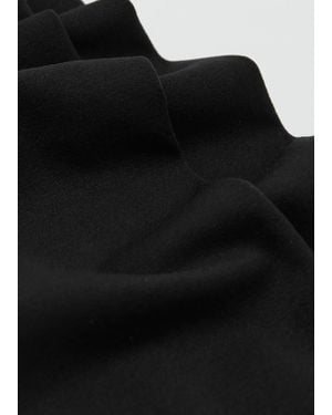 Mango Farbige Basic-Strumpfhose - Schwarz