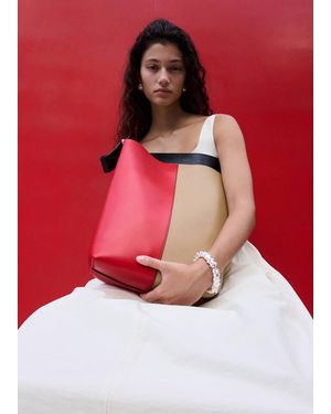 Mango Starres Armband Mit Kristallapplikationen - Rot