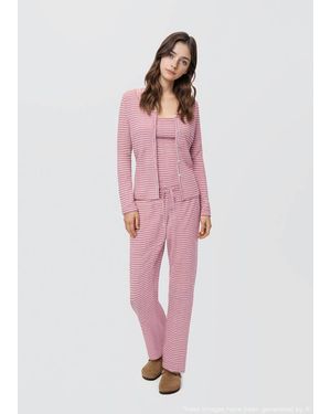 MANGO TEEN Long Pyjama Pack - Pink