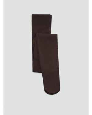 Mango Calze Basic Colorate Cioccolato - Marrone
