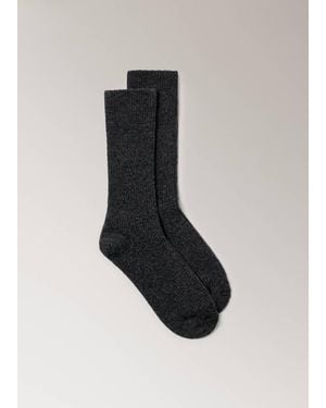 Mango Socks Canale - Black