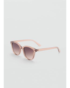 Mango Resin Frame Sunglasses - Pink