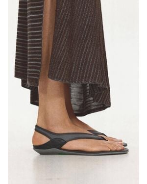 Mango Neoprene Strap Sandal - Grey
