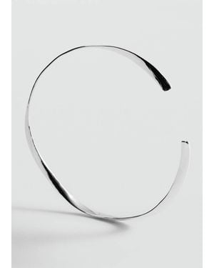 Mango Rigid Choker - White