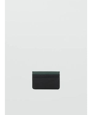 MANGO TEEN Bicolour Cardholder - White