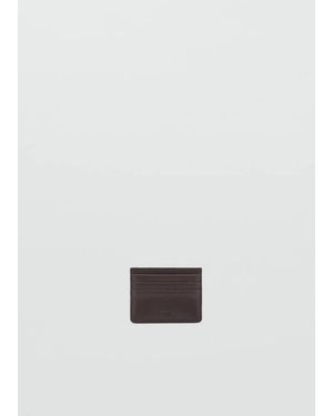 Mango Braided Cardholder - White