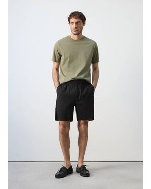 Mango Slim Fit T-Shirt 180Gsm - Green