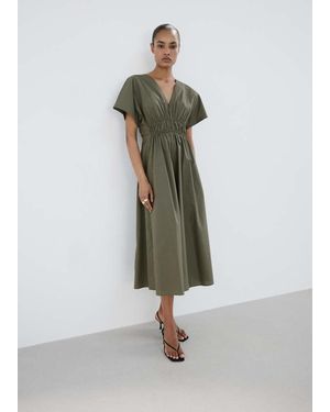 Mango Green Dresses for Women | Lyst