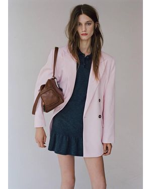 Mango Bowling Bag With Pockets - Brown