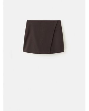 Mango Wrapped Skort - Black
