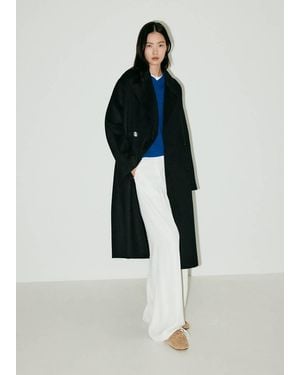 Mango Handmade Wool Coat - Blue