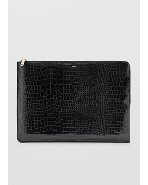 Mango Shiny Coco Laptop Sleeve - Red
