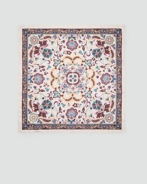 Mango Floral Print Scarf - Multicolour