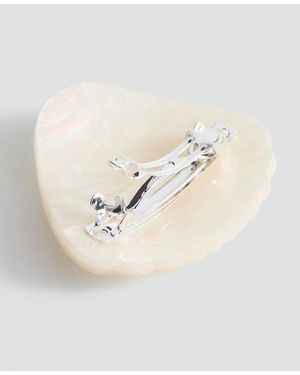 Mango Shell Barrette - Natural