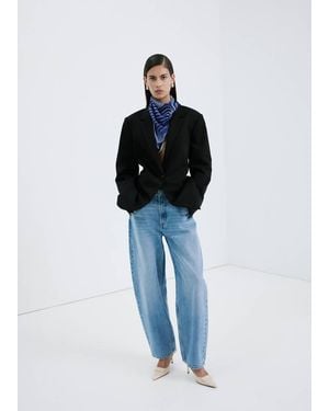 Mango Patent Heeled Shoes - Red