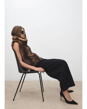 Mango High-Heeled Shoes - Black
