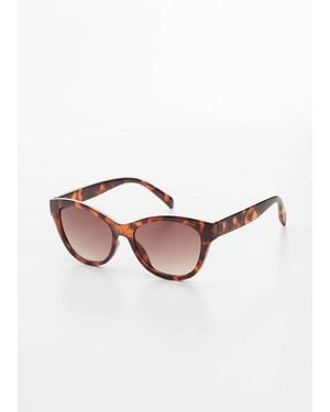 Mango Resin Frame Sunglasses Chocolate - Pink
