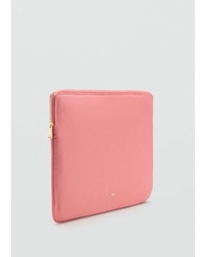 Mango Nylon Laptop Case - Pink