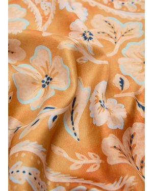 Mango Halstuch Mit Blumenmuster - Orange