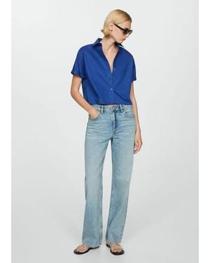 Mango Shirt - Blue