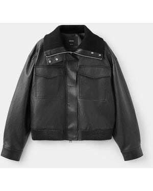 Mango Jacket Tamesis - Black