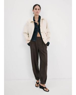 Mango Oversize-Jacke Mit Taschen - Mehrfarbig