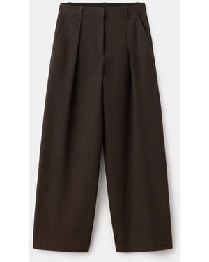 Mango Trousers Leo - Grey