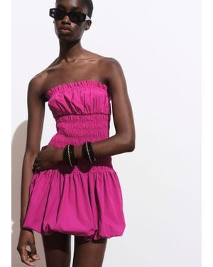 Mango Resin Studded Maxi Bracelet - Pink