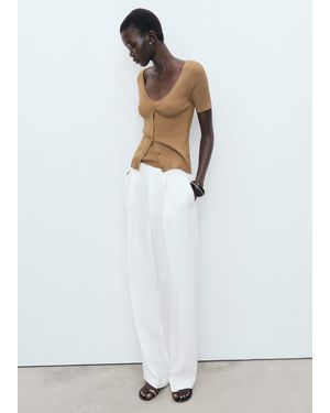 Mango Jumper - White