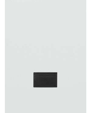 MANGO TEEN Texture Card Holder - White