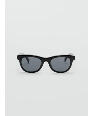 Mango Resin Frame Sunglasses - Black