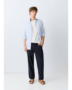MANGO TEEN Regular-Fit Jeans - White