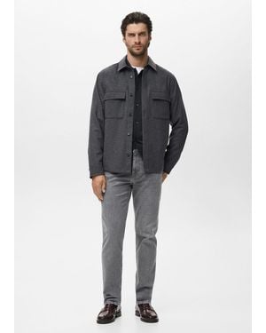 Mango Slim Fit Ultra Soft Touch Patrick Jeans - Blue