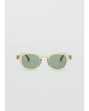 MANGO TEEN Resin Frame Sunglasses - Green