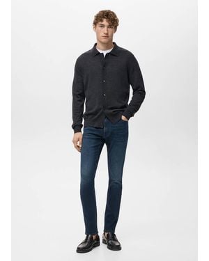 Mango Jude Skinny-Fit Jeans - Blue