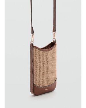 Mango Crossbody Mobile Case - White