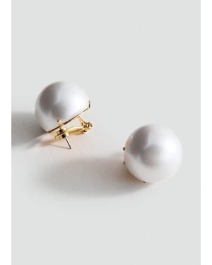 Mango Earrings - White