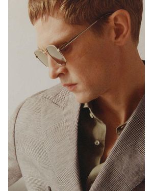 Mango Polarised Sunglasses - Brown