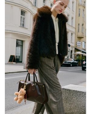 Mango Bear Keyring - Black