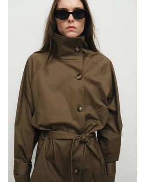 Mango Resin Frame Sunglasses - Black