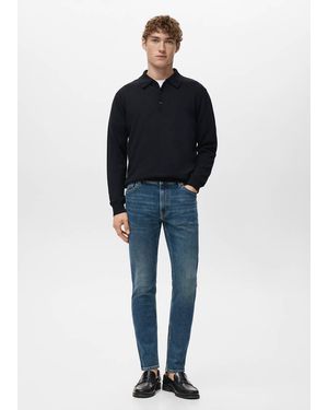 Mango Jude Skinny-Fit Jeans - Blue