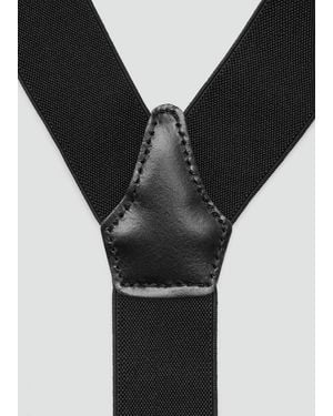 Mango Adjustable Elastic Braces - Black