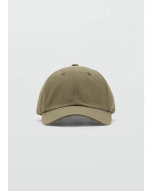 Mango Plain Cotton Cap - Green
