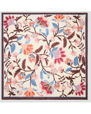 Mango Floral Print Scarf - Pink