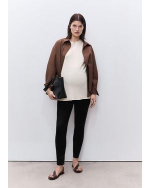 Mango Maternity Skinny Jeans - White