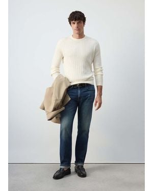 Mango Maglione - Bianco