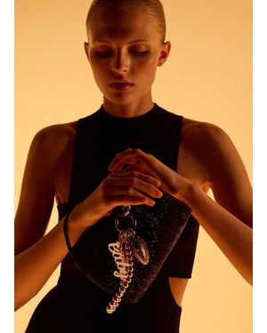 Mango Multi-Charm Baby Keyring - Orange