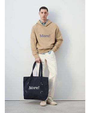 Mango 100% Cotton Canvas Tote Bag - White